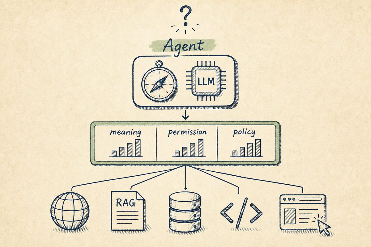 Agent · Context · Tools 図解